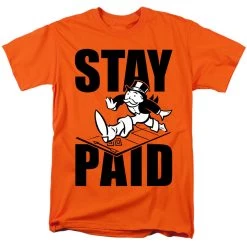 Men's Monopoly Stay Paid Tee