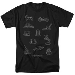 Men's Monopoly Token Tee