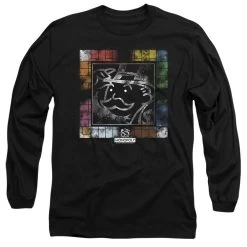 Men's Monopoly Dusty Game Board Long Sleeve T-Shirt