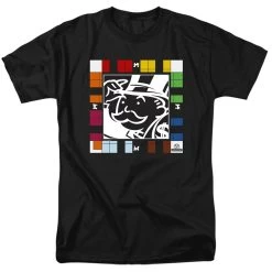 Men's Monopoly Game Board Tee