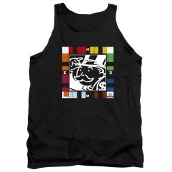 Men's Monopoly Game Board Tank Top