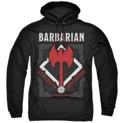 Men's Dungeons And Dragons Barbarian Pullover Hoodie