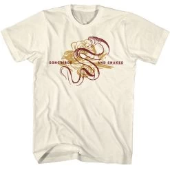 Hunger Games Birds And Snakes Overlay T-Shirt