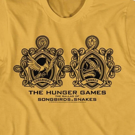 Hunger Games Songbird Snake Mirror T-Shirt 2 Hunger Games Songbird Snake Mirror T-Shirt - Image 2