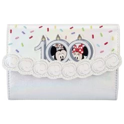 Loungefly Disney 100 Celebration Cake Flap Wallet