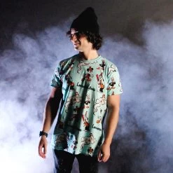 Cakeworthy Disney Lonesome Ghosts AOP Unisex T-Shirt -Fashion T Shirt Shop IMG 2388