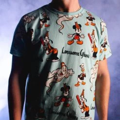 Cakeworthy Disney Lonesome Ghosts AOP Unisex T-Shirt -Fashion T Shirt Shop IMG 2390