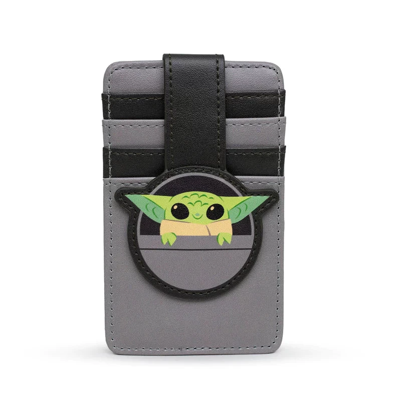 Star Wars Grogu Baby Yoda Smiling Card Wallet 1 Star Wars Grogu Baby Yoda Smiling Card Wallet