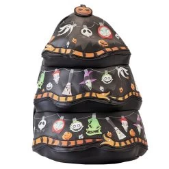 Loungefly Disney Nightmare Before Christmas GITD Christmas Tree Figural Mini Backpack