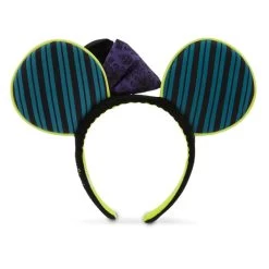 Disney The Haunted Mansion Glow-In-The-Dark Minnie Ears Headband -Fashion T Shirt Shop IMG 3384