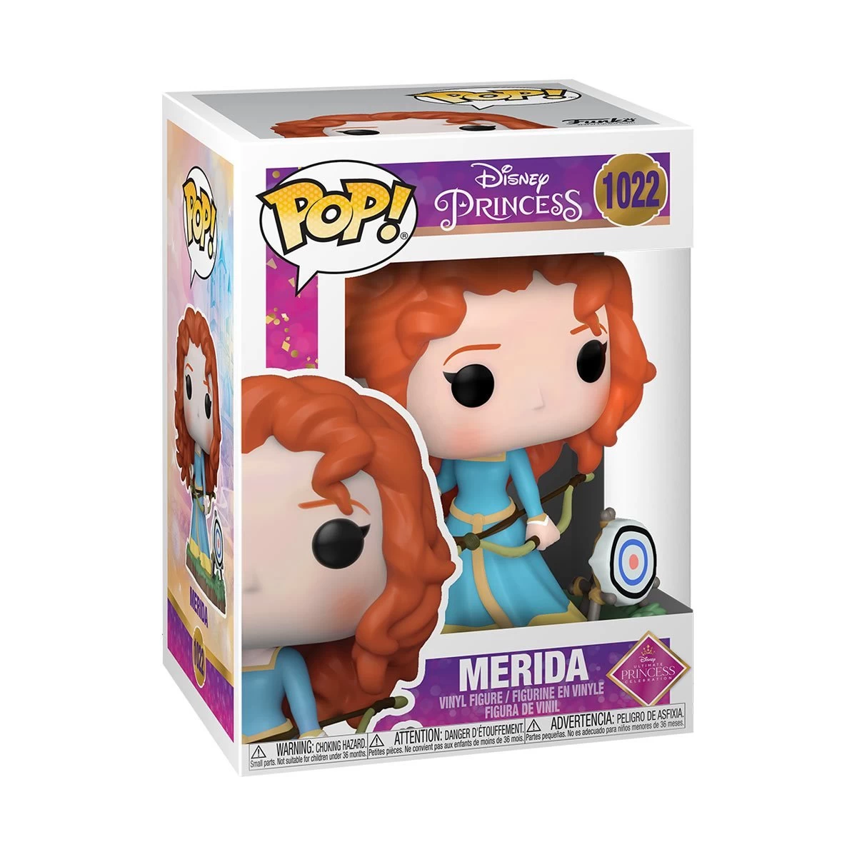 Funko Pop! Disney Ultimate Princess Merida Vinyl Figure #1022 - *PREORDER* 2 Funko Pop! Disney Ultimate Princess Merida Vinyl Figure #1022 - *PREORDER* - Image 2