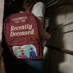 Bioworld Beetlejuice Handbook For The Recently Deceased Backpack -Fashion T Shirt Shop IMG 5947