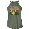 Junior's Incubus Swirl Background Rocker Tank Top