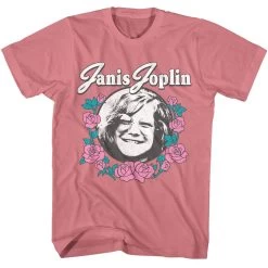 Janis Joplin Roses T-Shirt