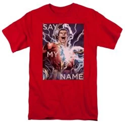 DC Comics Shazam Say My Name Full Color T-Shirt