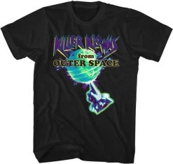 Killer Klowns From Outer Space Earth Hand Neon T-Shirt