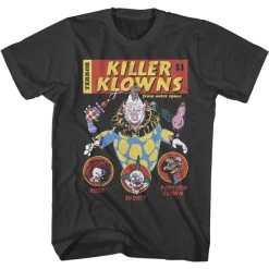 Killer Klowns From Outer Space Comic Cover T-Shirt