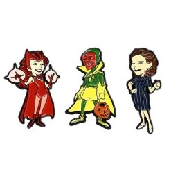 Bioworld Marvel Wanda Vision Lapel Pins