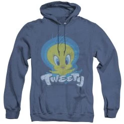 Men's Looney Tunes Tweety Swirl Heather Pullover Hoodie
