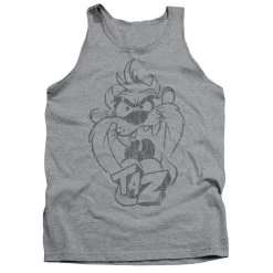Men's Looney Tunes Faded Taz Tank Top