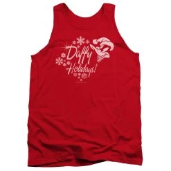 Men's Looney Tunes Daffy Holidays Tank Top