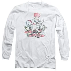 Men's Looney Tunes Holiday Sketch Long Sleeve Tee