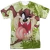 Men's Looney Tunes Taz Sublimated Tee