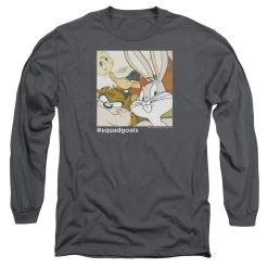 Men's Looney Tunes Squad Goals Long Sleeve Tee