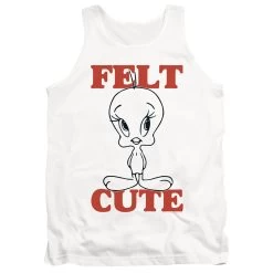 Men's Looney Tunes Felt Cute Tank Top