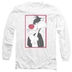 Men's Looney Tunes Sylvester Long Sleeve Tee