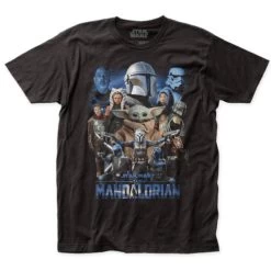 Impact Star Wars The Mandalorian Mando Collage T-Shirt