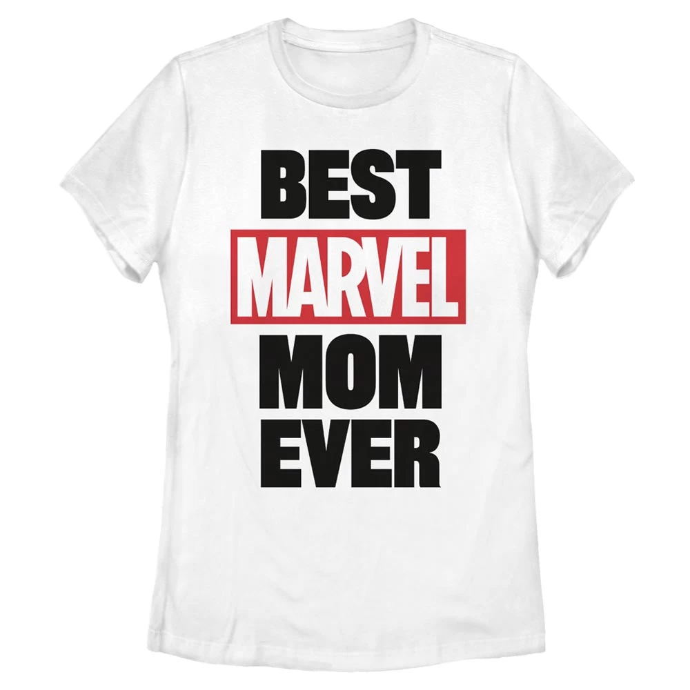 Women's Marvel Best Marvel MOM T-Shirt 1 Women's Marvel Best Marvel MOM T-Shirt