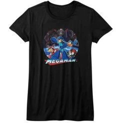 Junior's Mega Man Megaman Collage Tee