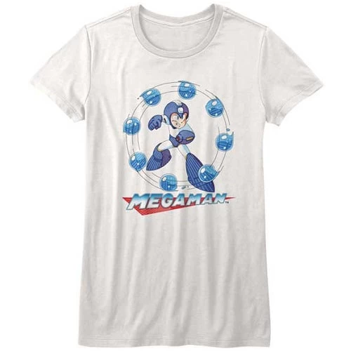 Junior's Mega Man Water Shield Tee 1 Junior's Mega Man Water Shield Tee