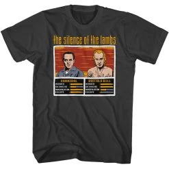 Men's Silence Of The Lambs Hannibal Vs Bill Tee