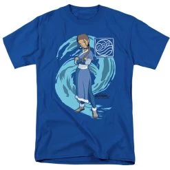 Avatar The Last Air Bender Katara Water Wave T-Shirt