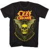 Ozzy Osbourne Crowned Skull Winged T-Shirt
