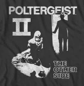 Poltergeist II One Color Poster Tee 2 Poltergeist II One Color Poster Tee - Image 2