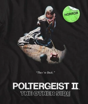 Poltergeist II Video Cassette Cover Tee 2 Poltergeist II Video Cassette Cover Tee - Image 2