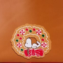 Loungefly Peanuts Snoopy Gingerbread Mini Backpack -Fashion T Shirt Shop PNBK0028 LFPEANUTSSNOOPYGINGERBREADHOUSEMINIBACKPACK40DETAIL