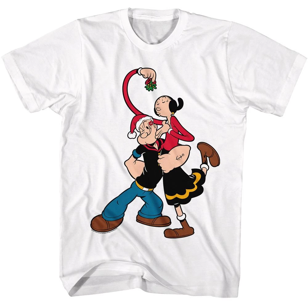 Popeye Mistletoe T-Shirt 2 Popeye Mistletoe T-Shirt - Image 2