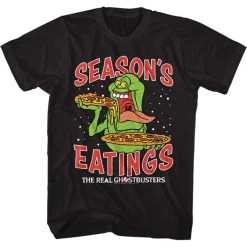 Ghostbusters Seasons Eatings Christmas T-Shirt