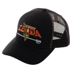 Bioworld The Legend Of Zelda Pre-Curved Trucker Hat