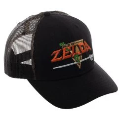 Bioworld The Legend Of Zelda Pre-Curved Trucker Hat -Fashion T Shirt Shop SB71H8NTN3
