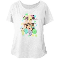 Junior's Saved By The Bell Pastel Dolman Tee