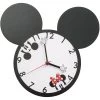 Bioworld Disney Mickey & Minnie Mouse Shaped 13" Deco Wall Clock