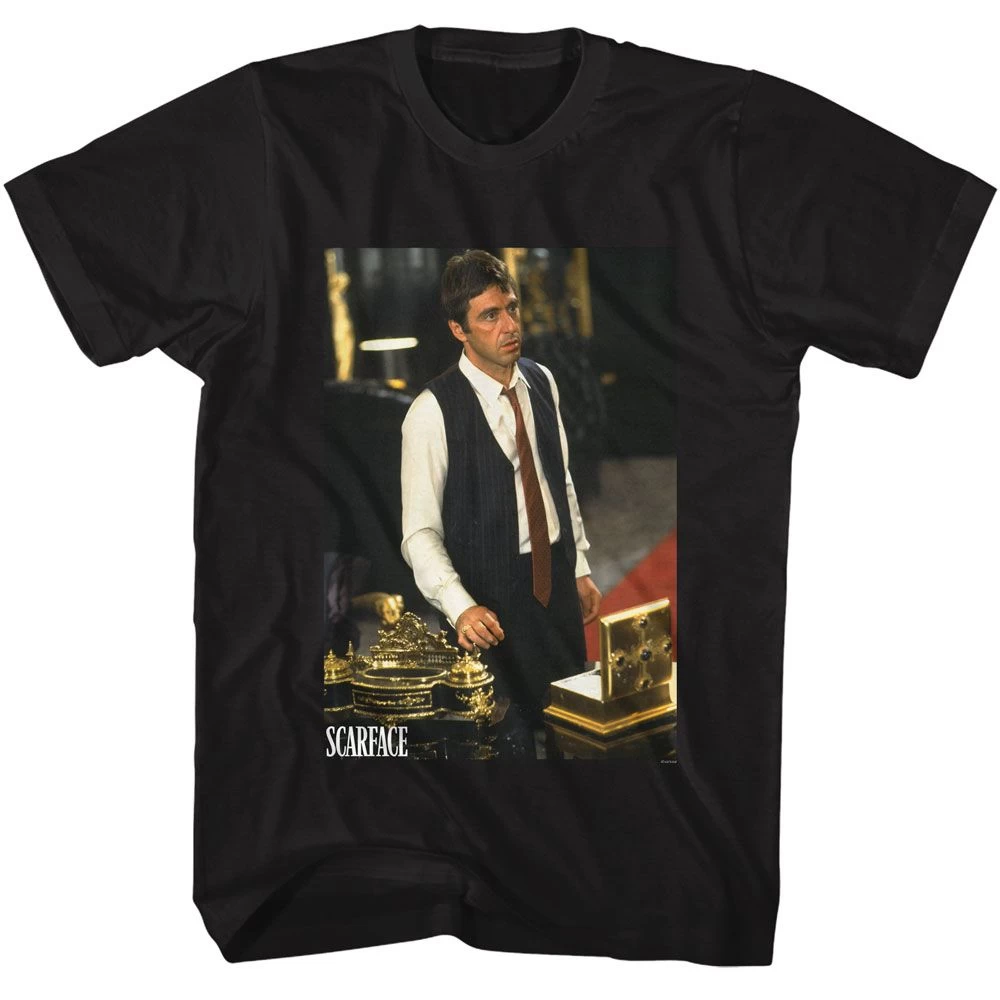 Scarface Tony At This Desk T-Shirt 1 Scarface Tony At This Desk T-Shirt