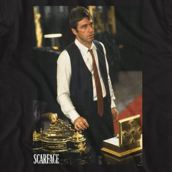 Scarface Tony At This Desk T-Shirt 2 Scarface Tony At This Desk T-Shirt - Image 2