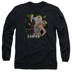 Men's Stargate Sg-1 Colonel Samantha Carter Long Sleeve Tee