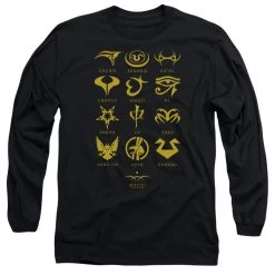 Men's Stargate Sg-1 Goa'Uld System Lords Long Sleeve Tee